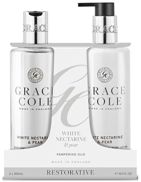 GRACE COLE -vartalosetti (valkoinen nektariini/päärynä) DUO