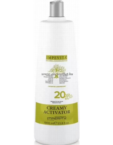 Impevita Ammonia&amp,PPD Free creamy activator 20 VOL 6%, 1000ml