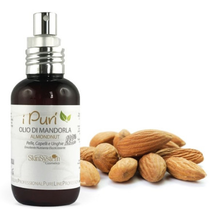 SkinSystem i PURI Öljy vartalolle, hiuksille ja kynsille (manteli) 100ml