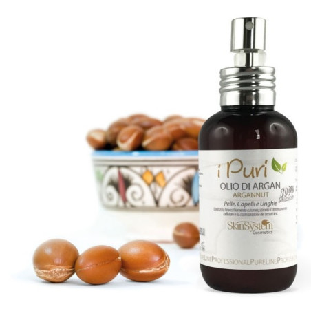 SkinSystem i PURE öljy iholle, hiuksille ja kynsille (argan) 100ml
