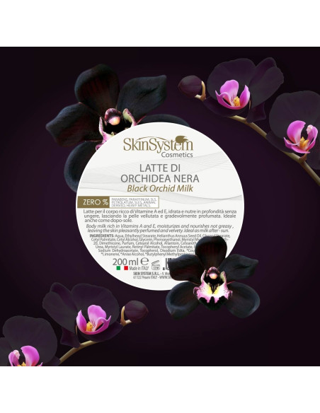SkinSystem-vartalomaito (musta orkidea) 200ml