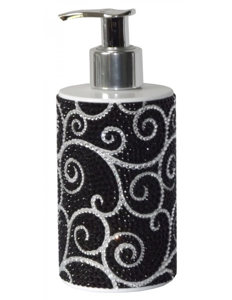Diamond-monds saippua, kermainen, annostelijalla, musta glamour 250ml