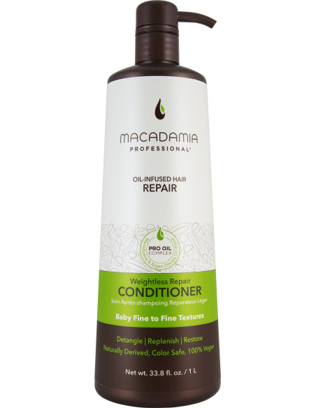 MACADAMIA Painoton Korjaava Hoitoaine 1000ml