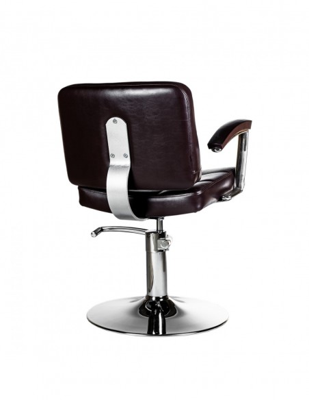 Kampaajan asiakastuoli Los Angeles, ruskea