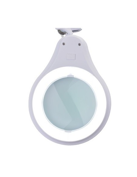 Suurennuslamppu, pöytäkiinnitteinen, LED, 5 dioptria, 4 valotilaa