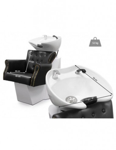 Kampaajan pesuallas Monrealissa