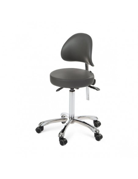 Käsityöläistuoli, jossa neljä säätömekanismia ja ergonominen selkänoja, Comfort, harmaa