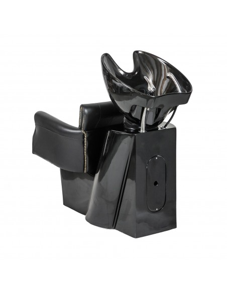 Monreal-kampaamopesuallas, kultaisella tuolilla