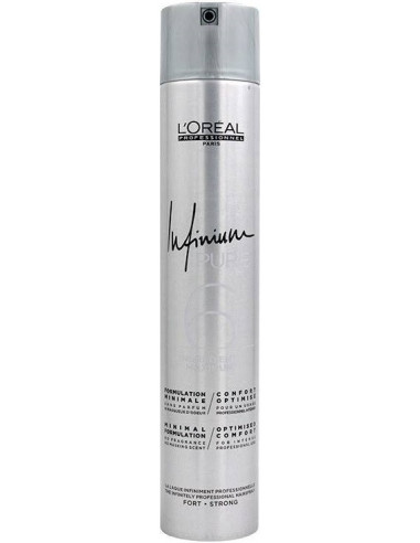 L'Oreal Professionnel Infinium Pure Forthair hair spray Profesionāla matu laka ar nepieredzētu iedarbību 500ml