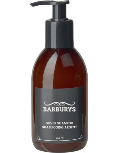 BARBURYS Hopeinen shampoo 250ml