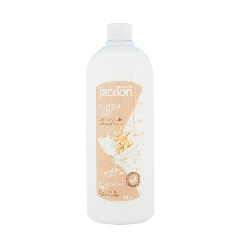 JACKLON RICARICA Liquid soap,soft,with milk proteins,1000ml