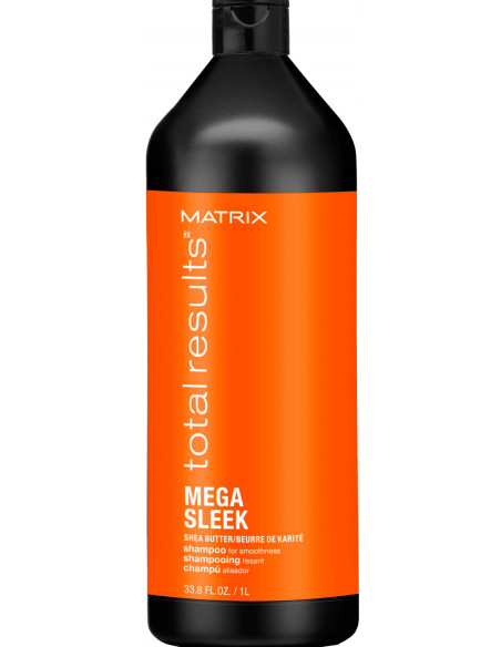 MEGA SLEEK -SHEAVOISAMPOO PALAVATTOMISEEN HIUKSEEN 1000ML