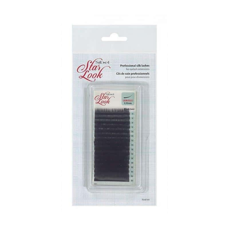 Eyelash extensions StarLook(J curve),0.10mmx11mm,1set,3g.