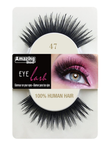 Eyelashes EL/47,(pair),100% natural hair,1pair.