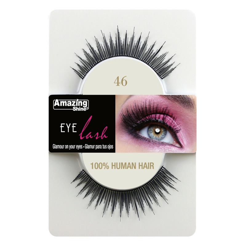 Eyelashes EL/46,(pair),100% natural hair,1pair.