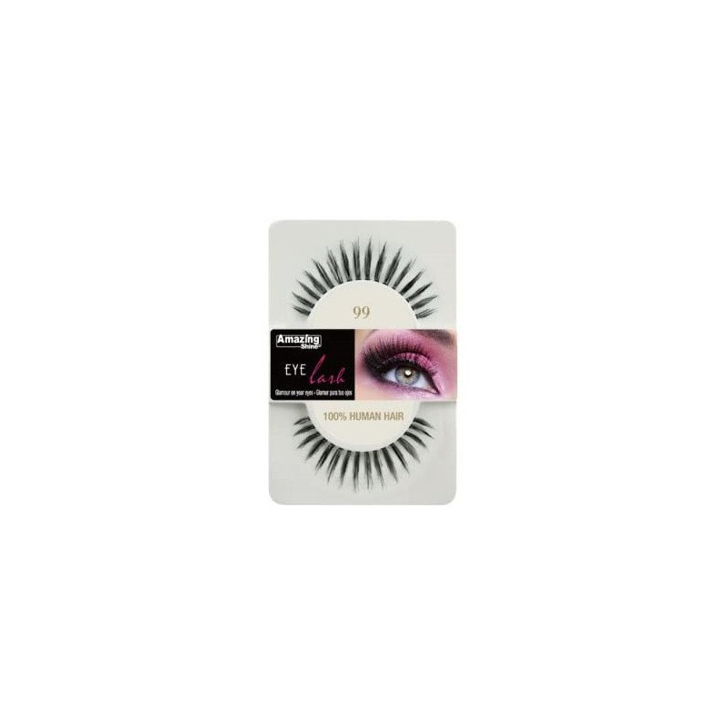 Eyelashes EL/99,(pair),100% natural hair,1pair.