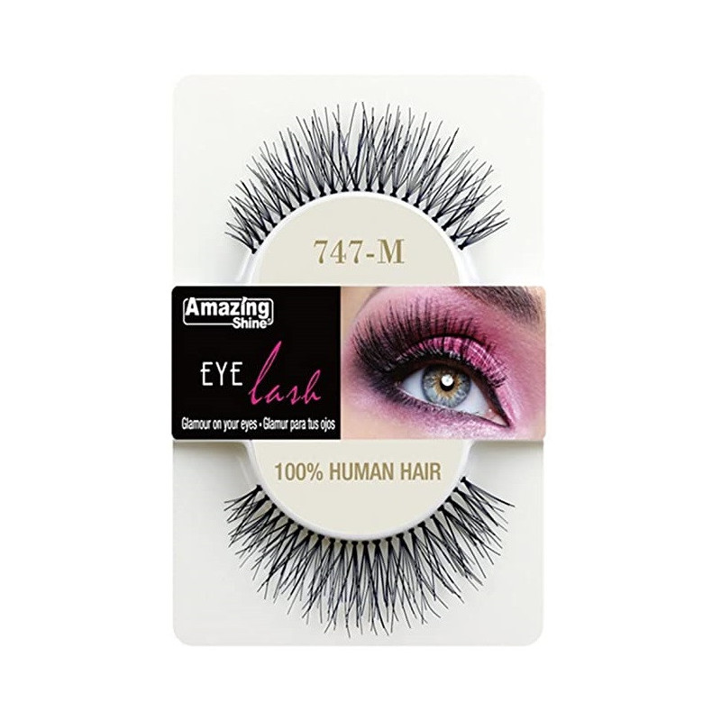 Eyelashes EL/747-M,(pair),100% natural hair,1pair.