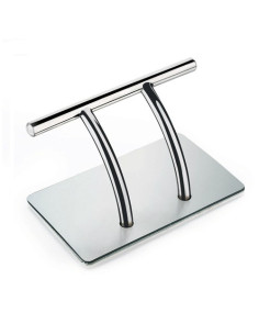 Stainless steel footrest...