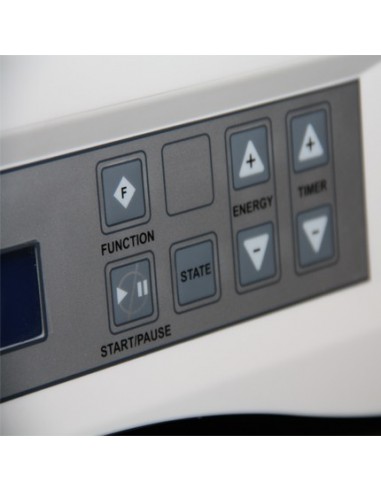 Kosmetologin laite, jossa on kaksi...