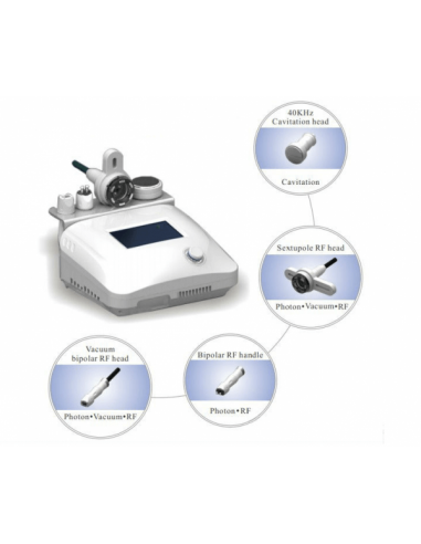 Kosmetologin laite, jossa on 4...