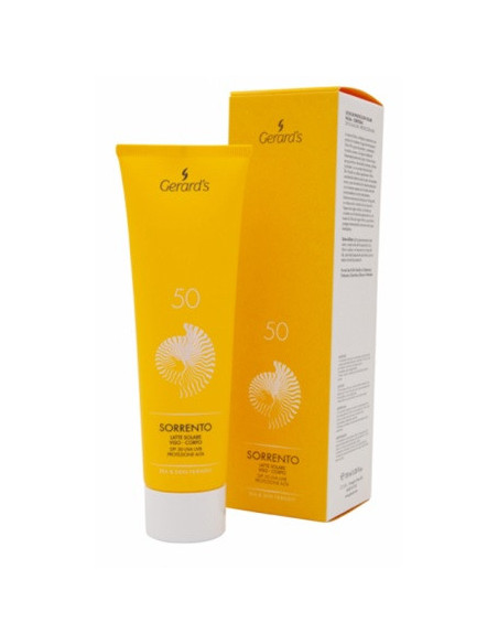 SORRENTO Suojavoide kasvoille ja vartalolle, SPF 50 150ml