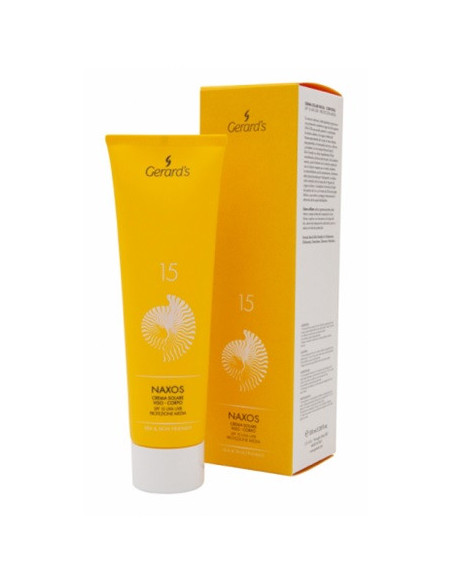 NAXOS Suojavoide kasvoille ja vartalolle, SPF15 150ml