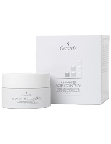 RE-WHITE AGE CONTROL Antioksidanttinen kasvovoide SPF 20 50ml
