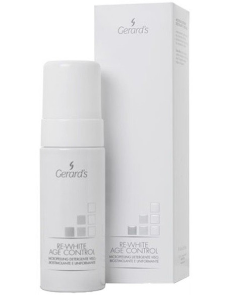 RE-WHITE AGE CONTROL Mikrokuorintavaahto kasvoille, puhdistaa, silottaa 160ml