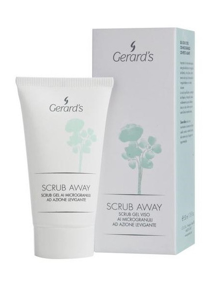 SCRUB AWAY Kasvojen kuorintageeli, silottava, mikrorakeilla 50ml