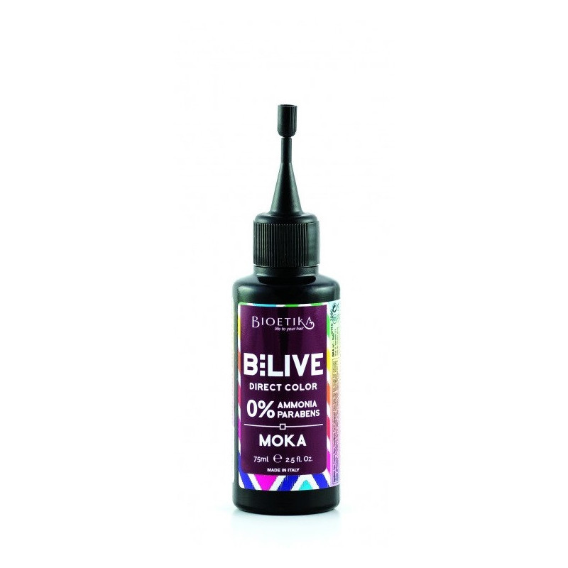 BIOETIKA BI-LIVE matu krāsa, moka 75ml