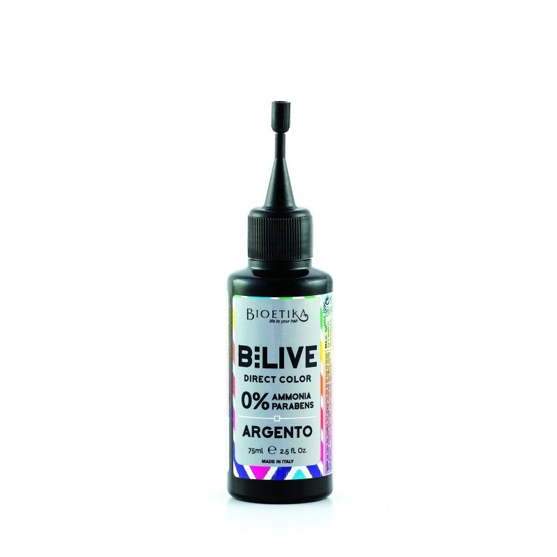 BIOETIKA BI-LIVE hiusväri, hopea 75ml