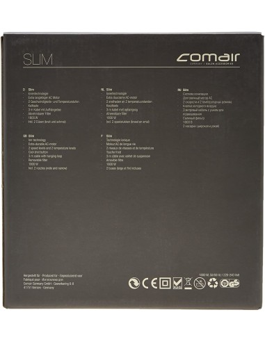 SLIM-hiustenkuivaaja turmaliinilla ja...