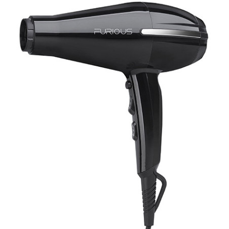 Hiustenkuivaaja FURIOUS (ionit, keraaminen, turmaliini), 2200W