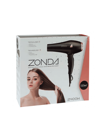 Ammattimainen hiustenkuivaaja ZONDA Pink Triple Technology, 2400W