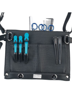 Kampaajan laukku, musta