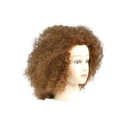 Mallinuken pää Guliana, 100% luonnonkihara, kihara, 25-30cm