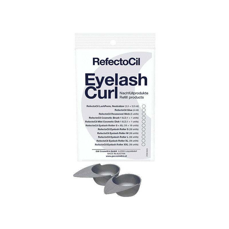 RefectoCil mini cosmetic dishes, 2 pcs.