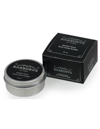 Beard and mustache wax BARBURYS, light fixation, 50 ml