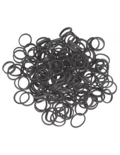 Hiuslenkit, mustat, 15 mm,...