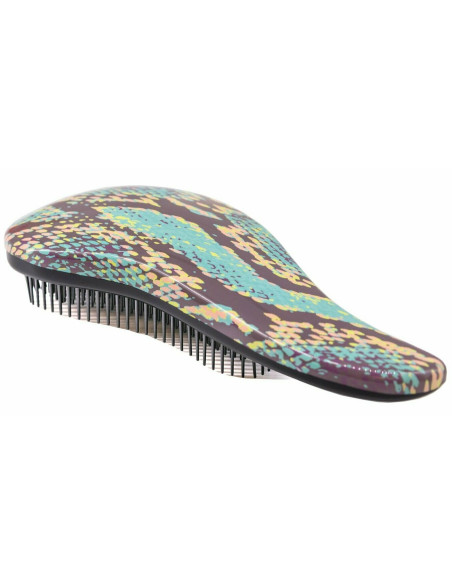 D-Méli-Mélo Sassy Snake Detangling Brush, vihreä