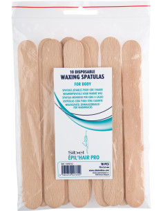 Spatulas koka 15x1.6 cm, 10...