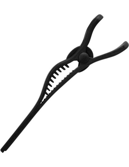 Klipsit säikeiden erottamiseen, muovia, hampailla, 13 cm, 4 kpl.