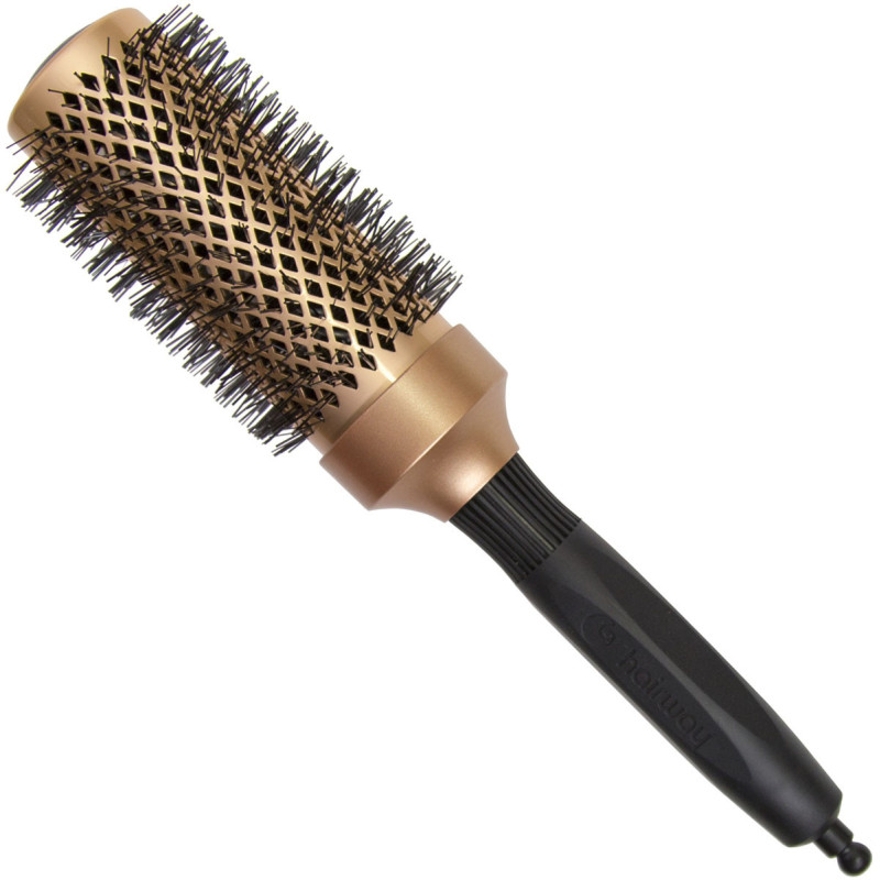 Ceramic hair brush Gold Ceramic & Ionic, 43mm