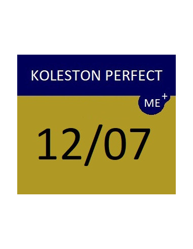 Koleston Perfect ME+ krēmveida ķīmiskā matu krāsa 12/07 KP ME+ SPECIAL BLONDES 60 ml