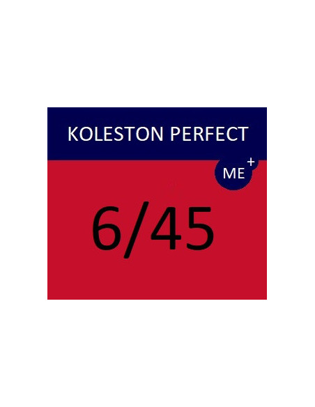 Koleston Perfect ME+ krēmveida ķīmiskā matu krāsa 6/45 KP ME+ VIBRANT REDS 60 ml