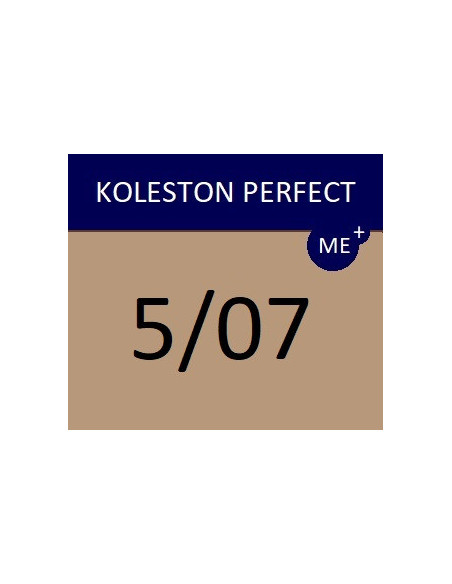 Koleston Perfect ME+ krēmveida ķīmiskā matu krāsa 5/07 KP ME+ PURE NATURALS 60 ml