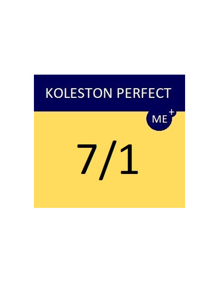 Koleston Perfect ME+ krēmveida ķīmiskā matu krāsa 7/1 KP ME+ RICH NATURALS 60 ml