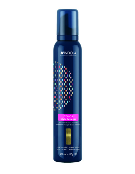 Indola Color Style -vaahto tummanvaalea 200ml