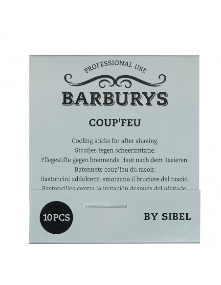 BARBURYS Verenpysähdyksiä ehkäisevät parranajotikut, litteät, 10 kpl.