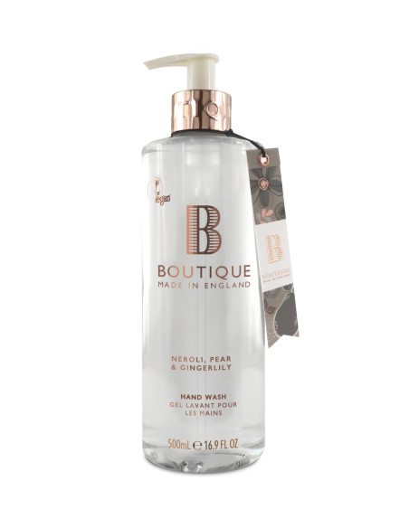 BOUTIQUE VEGAN Käsisaippua Neroli/Päärynä/Inkivääri 500ml